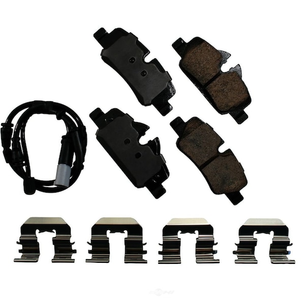 Akebono Euro Akebono EUR1800 Euro Ultra Premium Ceramic Pads EUR1800 - main